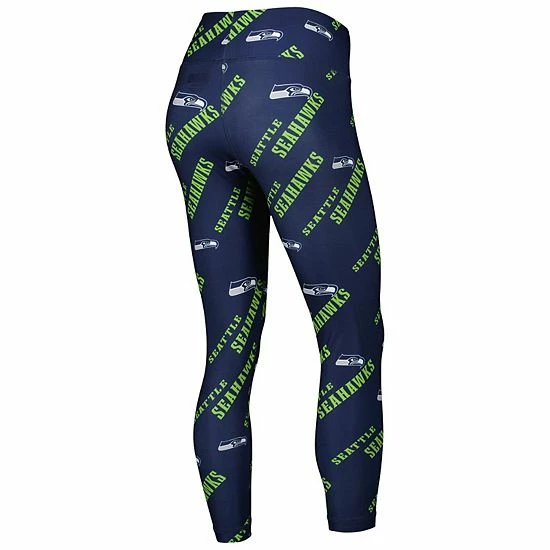 Best Pirce ๐งจ Unbranded ๐ฉ Women's Concepts Sport College Navy Seattle Seahawks Breakthrough Allover Print Leggings ๐ - Image 4