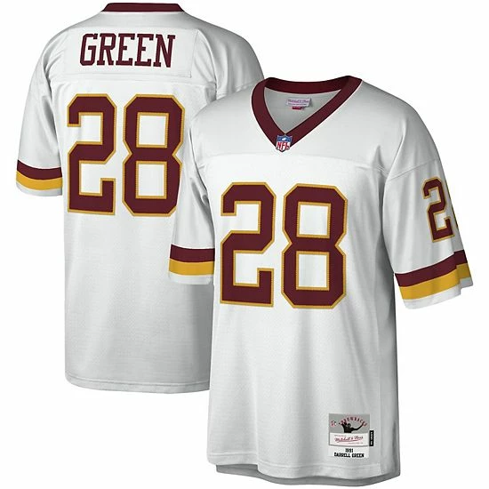 Outlet ๐ Unbranded Men's Mitchell & Ness Darrell Green White Washington Football Team Legacy Replica Jersey ๐งจ - Image 2