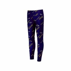 Hot Sale 💯 Unbranded 👩 Women's Concepts Sport Purple Baltimore Ravens Breakthrough Allover Print Leggings 👏