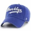 Flash Sale ⭐ Unbranded Men's '47 Royal Brooklyn Dodgers Logo Cooperstown Collection Clean Up Adjustable Hat 👍