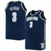 Promo 🎉 Unbranded Men's Mitchell & Ness Allen Iverson Navy Georgetown Hoyas Big & Tall 1995-96 Replica Player Jersey 😀
