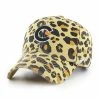 Best Pirce 🥰 Unbranded 👩 Women's '47 Chicago Cubs Tan Cheetah Clean Up Adjustable Hat 🌟