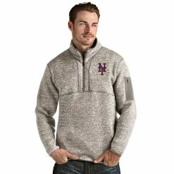 Hot Sale ✨ Unbranded Men's New York Mets 1/4 Zip Pullover Sweater 👏