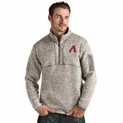 Cheap 🤩 Unbranded Men's Arizona Diamondbacks 1/4 Zip Pullover Sweater 😍