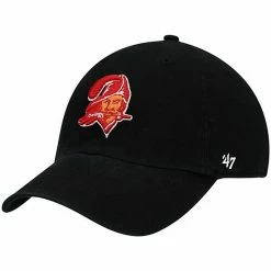 Deals ⌛ Unbranded Men's '47 Black Tampa Bay Buccaneers Clean Up Legacy Adjustable Hat 🛒