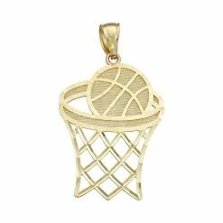 Best Sale 💯 Unbranded 10k Gold 🏀 Basketball Charm 🤩