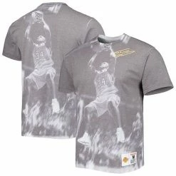 Brand new 🌟 Unbranded Men's Mitchell & Ness Shaquille O'Neal Gray Los Angeles Lakers Above The Rim Sublimated T-Shirt 🌟
