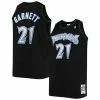 Wholesale 🤩 Unbranded Men's Mitchell & Ness Kevin Garnett Black Minnesota Timberwolves Big & Tall Hardwood Classics Jersey 😀