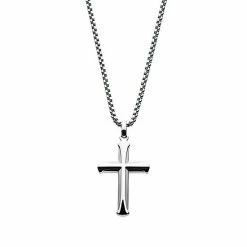 Best Pirce 😉 Unbranded Men's Stainless Steel Apostle Cross Pendant Necklace 😉