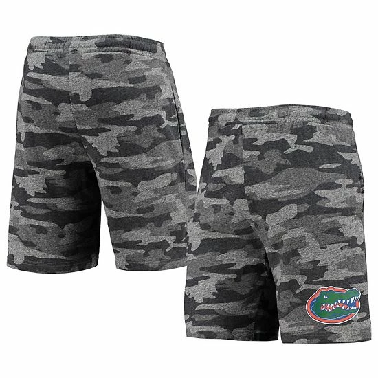 Discount ๐ Unbranded Men's Concepts Sport Charcoal/Gray Florida Gators Camo Backup Terry Jam Lounge Shorts โค๏ธ - Image 2