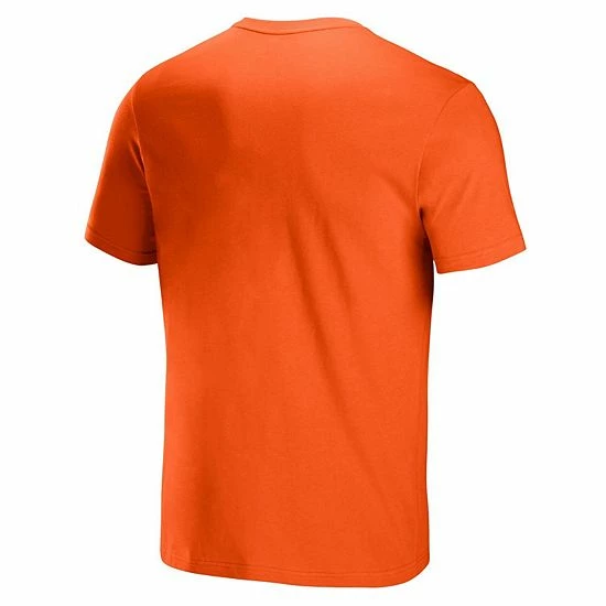 Outlet ⭐ Unbranded Men's NFL X Staple Orange Denver Broncos Logo Lockup T-Shirt 🥰 - Image 4