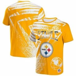 Best deal 🔥 Unbranded Men's NFL X Staple Gold Pittsburgh Steelers All Over Print T-Shirt 🧨