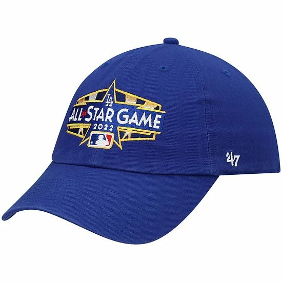 Promo โจ Unbranded Men's '47 Royal Los Angeles Dodgers 2022 MLB All-Star Game Clean Up Adjustable Hat ๐ - Image 2