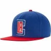 Coupon 💯 Unbranded Men's Mitchell & Ness Royal/Red LA Clippers Two-Tone Wool Snapback Hat 🎁