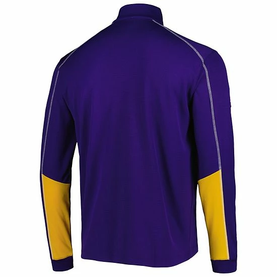 Cheap ✔️ Unbranded Men's Columbia Purple LSU Tigers Shotgun 2.0 Omni-Wick Quarter-Zip Jacket 🥰 - Image 4