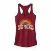 New 🤩 Unbranded Juniors' "Be Kind" Retro Rainbow Graphic Tank 👍