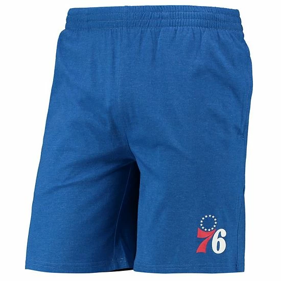 Buy ๐งจ Unbranded Men's Concepts Sport Royal/Red Philadelphia 76ers T-Shirt & Shorts Sleep Set ๐ฅ - Image 4