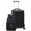 Cheapest 🥰 Unbranded Wyoming Cowboys Deluxe Hardside Spinner Carry-On Luggage & 🎒 Backpack Set Wyo Black 😀