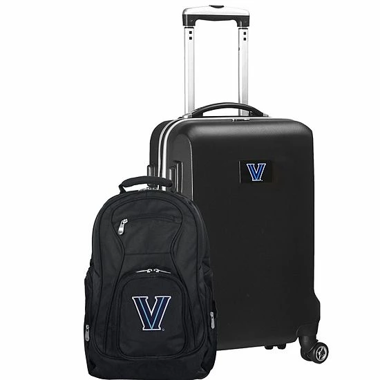 Discount ๐งจ Unbranded Villanova Wildcats Deluxe Hardside Spinner Carry-On Luggage & ๐ Backpack Set Vil Navy ๐ - Image 8