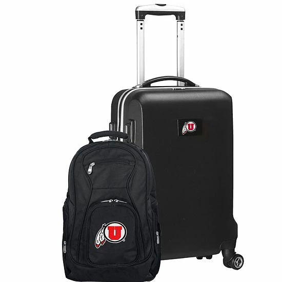 Flash Sale ๐ Unbranded Utah Utes Deluxe Hardside Spinner Carry-On Luggage & ๐ Backpack Set Ute Navy ๐ฏ - Image 8