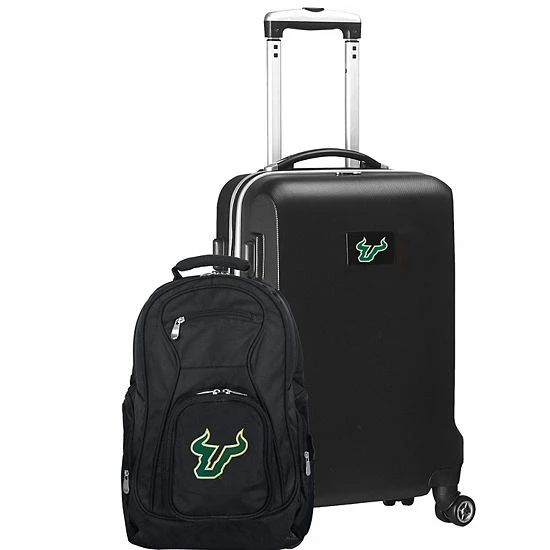 Top 10 ๐งจ Unbranded South Florida Bulls Deluxe Hardside Spinner Carry-On Luggage & ๐ Backpack Set Usf Silver ๐ - Image 10