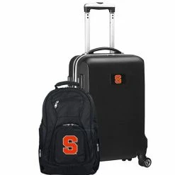 Best deal 🌟 Unbranded Syracuse Orange Deluxe Hardside Spinner Carry-On Luggage & 🎒 Backpack Set Syr Pink ❤️