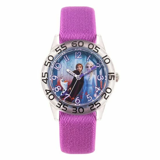 Discount 🤩 Unbranded Disney's "Frozen 2" 👧 Girls' Time Teacher ⌚ Watch ❤️