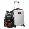 Cheapest 😍 Unbranded Nebraska Cornhuskers Deluxe Hardside Spinner Carry-On Luggage & 🎒 Backpack Set Neb Pink 🎁
