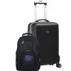 New 👍 Unbranded Kansas State Wildcats Deluxe Hardside Spinner Carry-On Luggage & 🎒 Backpack Set Kst Navy ✨
