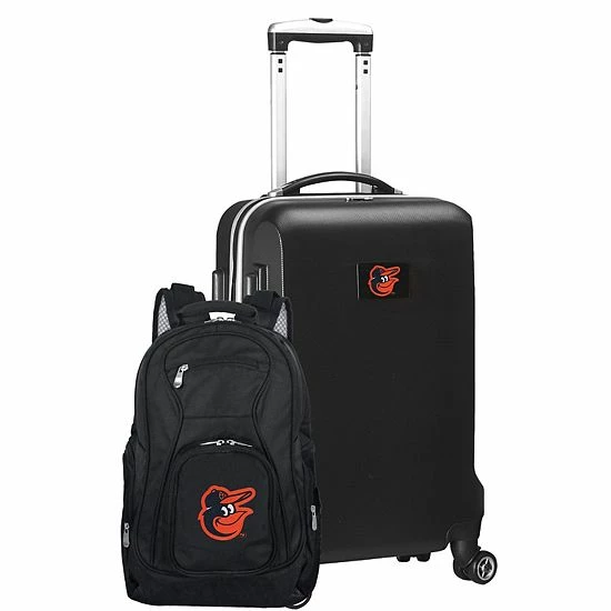 Best deal ๐ Unbranded Baltimore Orioles Deluxe Wheeled Carry-On Luggage & ๐ Backpack Set Orl Pink โ๏ธ - Image 14