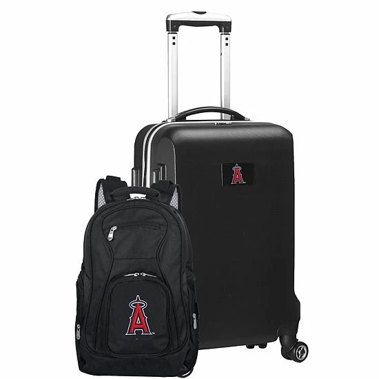 Coupon ๐ Unbranded Los Angeles Angels Of Anaheim Deluxe 2-Piece ๐ Backpack & Carry-On Set Ang Silver โ๏ธ - Image 13