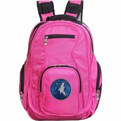 Buy 🛒 Unbranded Minnesota Timberwolves Premium Laptop 🎒 Backpack Mtw Pink 😍