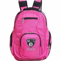 Buy 🔥 Unbranded Brooklyn Nets Premium Laptop 🎒 Backpack Net Pink 🔥