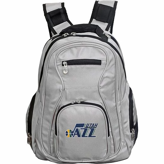 Best Sale 🔥 Unbranded Utah Jazz Premium Laptop 🎒 Backpack Jaz Gray 😉 - Image 6