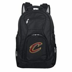 Hot Sale 🎁 Unbranded Cleveland Cavaliers Premium Laptop 🎒 Backpack Cav Gray 🤩