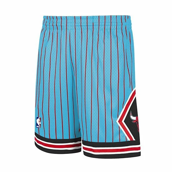 Promo 🌟 Unbranded Men's Mitchell & Ness Blue Chicago Bulls Hardwood Classic Reload Swingman Shorts 🤩 - Image 3