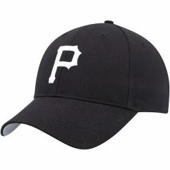 Hot Sale 🧨 Unbranded Men's '47 Black Pittsburgh Pirates All-Star Adjustable Hat ✨