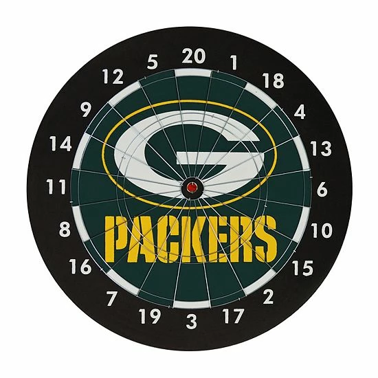 Wholesale 🛒 Unbranded Green Bay Packers 18-Inch Paper Dartboard ⭐