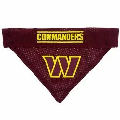 Deals 🎁 Unbranded Washington Commanders Reversible Pet Bandana 🧨