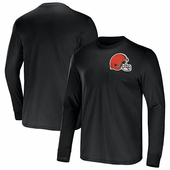 Coupon 🔔 Unbranded Men's NFL X Darius Rucker Collection By Fanatics Brown Cleveland Browns Team Long Sleeve T-Shirt 🤩
