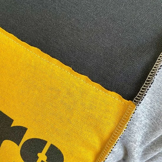 Best deal ⭐ Unbranded Men's Refried Apparel Heather Black Pittsburgh Steelers Sustainable Split T-Shirt 😍 - Image 3