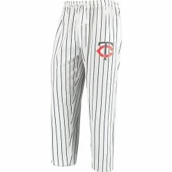 Best Sale 🔥 Unbranded Men's Concepts Sport White/Navy Minnesota Twins Vigor Lounge Pant 😉