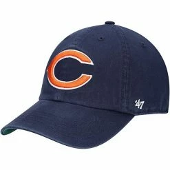 Deals ⌛ Unbranded Men's '47 Navy Chicago Bears Franchise Logo Fitted Hat 🌟