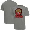 Discount ⭐ Unbranded Men's Junk Food Graphite San Francisco 49ers Wonderland Infinity Vibe T-Shirt ✔️