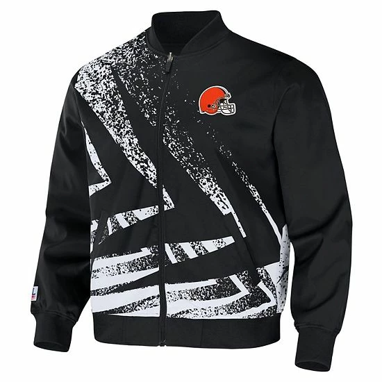 Promo 🥰 Unbranded Men's NFL X Staple Black Cleveland Browns Reversible Core Jacket ❤️ - Image 3