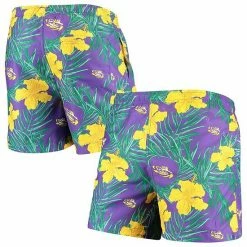 Outlet ⌛ Unbranded Men's Purple LSU Tigers Swimming Trunks ⌛