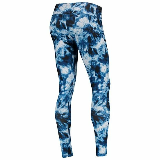 Outlet ๐ Unbranded ๐ฉ Women's FOCO College Navy Seattle Seahawks Tie-Dye Leggings โค๏ธ - Image 4