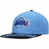 Cheap 🌟 Unbranded Men's Mitchell & Ness X Lids Light Blue/Black Los Angeles Lakers Current Reload 3.0 Snapback Hat ⌛