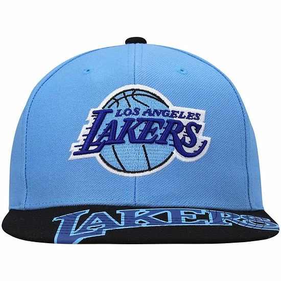 Cheap ๐ Unbranded Men's Mitchell & Ness X Lids Light Blue/Black Los Angeles Lakers Current Reload 3.0 Snapback Hat โ - Image 3