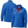 Cheap 🥰 Unbranded Men's Columbia Royal Chicago Cubs Steens Mountain Half-Snap Jacket 🔔